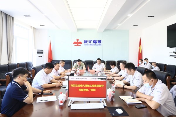 廣東省工信廳檢查組一行蒞臨宏大工程云浮地面站檢查、指導(dǎo)工作